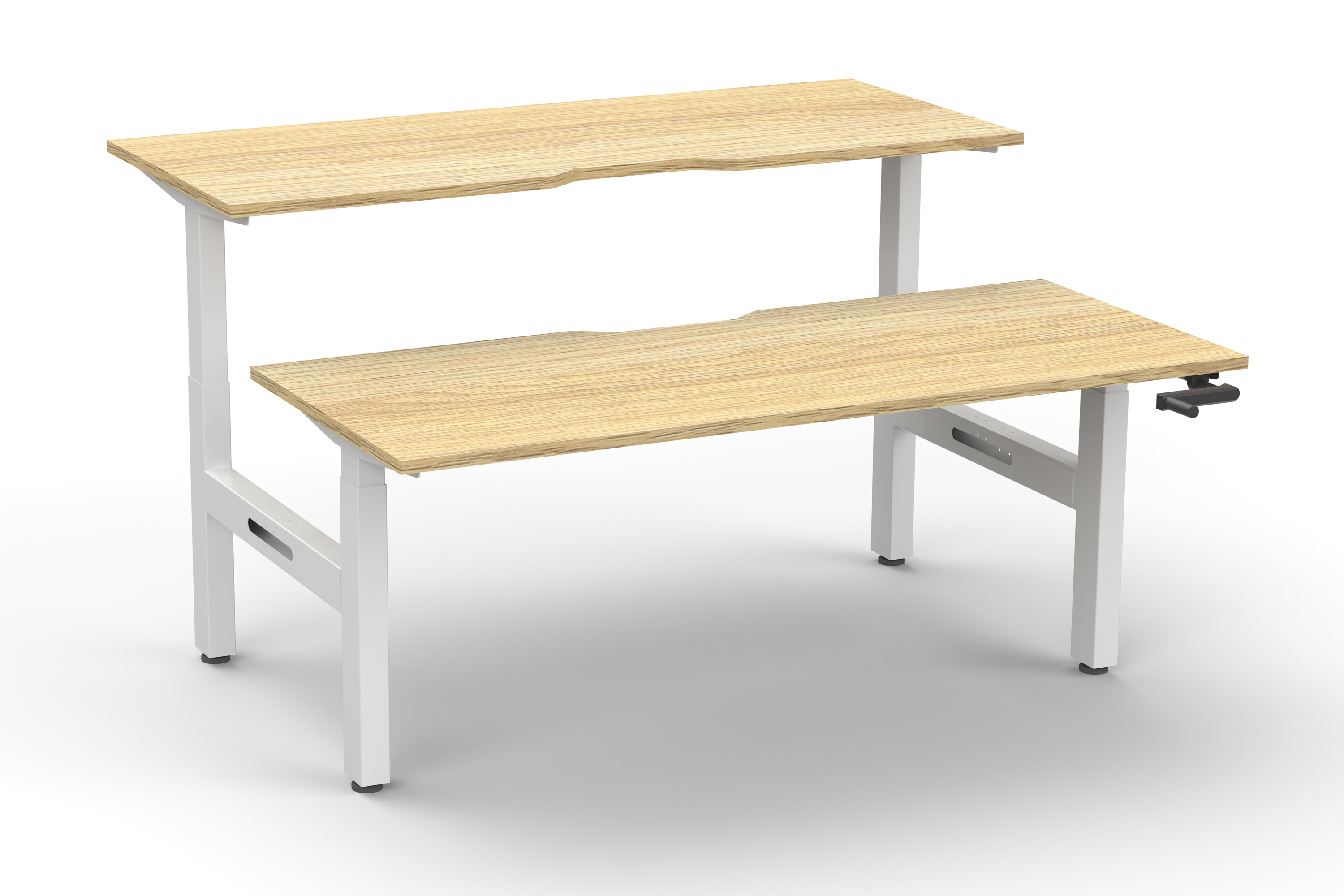 Boost Manual 2 Person Double Sided Workstation